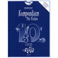 Kompendium für Violine – Band 10 (+CD) 