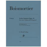 Boismortier, J. B. d.: Sechs Sonaten op. 14 