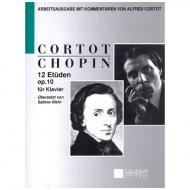 Chopin, F./Cortot, A.: 12 Etüden Op. 10 