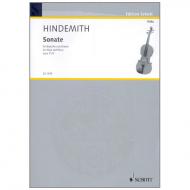 Hindemith, P.: Violasonate Op. 11/4 F-Dur 