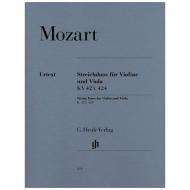 Mozart, W. A.: 2 Streichduos KV 423, KV 424 