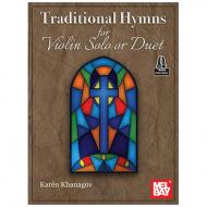 Traditional Hymns for Violin solo or Duet (+Online Audio) 