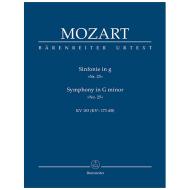 Mozart, W. A.: Sinfonie Nr. 25 g-Moll KV 183 (KV6: 173 dB) 
