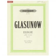 Glasunow, A.: Elegie g-Moll Op. 44 