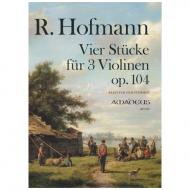 Hofmann, R.: Vier Stücke Op. 104 