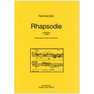 Birk, R.: Rhapsodie »zwölftönig« (1996) 