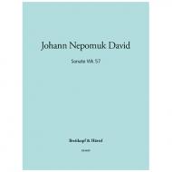 David, J. N.: Violoncellosonate Op. 57 