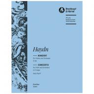 Haydn, J.: Violinkonzert G-Dur Hob VIIa:4* – Partitur 