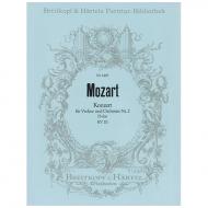 Mozart, W. A.: Violinkonzert Nr. 2 D-Dur KV 211 
