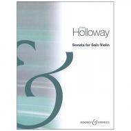 Holloway, R.: Violinsonate Op. 47 (1981) 