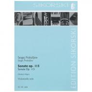Prokofjew, S.: Violoncellosonate Op. 115 