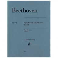 Beethoven, L. v.: Variationen für Klavier Bd. 1 