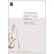 Zemlinsky, A.: Serenade A-Dur aus dem Nachlass 