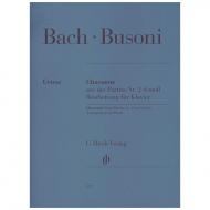 Bach/Busoni: Chaconne d-Moll BWV1004 
