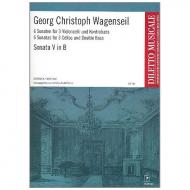 Wagenseil, G. C.: 6 Sonaten Band 5 Nr. 5 B-Dur 