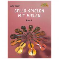 Hecht, J.: Cello spielen mit Vielen Band 2 