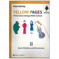 Yellow Pages Of the Colourstrings Violin School 2 – Rhythms And Ornaments 