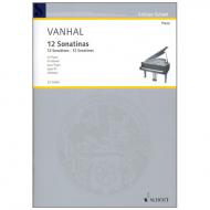 Vanhal, J. B.: 12 Easy and progressive Sonatinas 