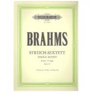 Brahms, J.: Streichsextett Nr. 1 Op. 18 B-Dur 