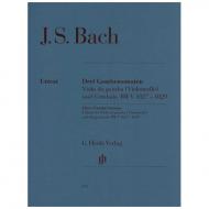 Bach, J. S.: 3 Gambensonaten BWV 1027-1029 