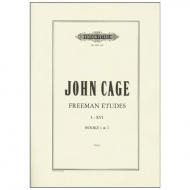 Cage, J.: Freeman Etudes Books 1 & 2 (Nr.1-16) 