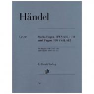 Händel, G. F.: Sechs Fugen HWV 605-610 und Fugen HWV 611 und 612 