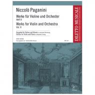 Paganini, N.: Werke für Violine und Orchester Band 2 