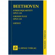Beethoven, L. v.: Streichquartett Op. 130 B-Dur, Große Fuge Op. 133 