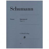 Schumann, R.: Intermezzi Op. 4 