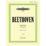 Beethoven, L. v.: Violinsonaten Band 1 Op. 12, Op. 23, Op. 24 