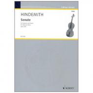 Hindemith, P.: Violasonate Op. 25/4 