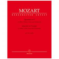 Mozart, W. A.: Quartett KV 370 (368b) F-Dur 