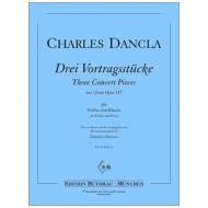 Dancla, J. B. C.: 3 Vortragsstücke aus Op. 187 
