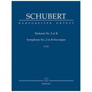Schubert, F.: Sinfonie Nr. 2 B-Dur D 125 