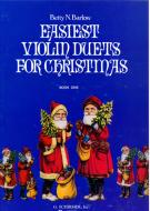 Easiest Violin Duets For Christmas - Book 1 