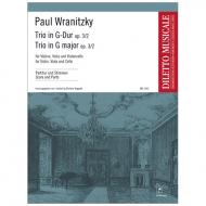 Wranitzky, P.: Trio Op. 3/2 G-Dur 