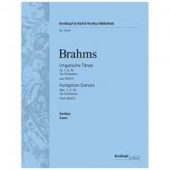 Brahms, J.: Ungarische Tänze 