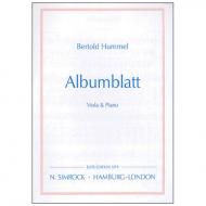 Hummel, B.: Albumblatt 
