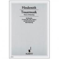Hindemith, P.: Trauermusik 