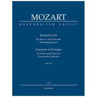 Mozart, W. A.: Konzert für Klavier und Orchester Nr. 26 D-Dur KV 537 »Krönungskonzert« 