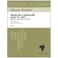 Silvestrov, V.: Werke für 2 Violoncelli quasi »Vc. solo« (2002) 