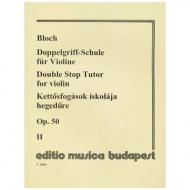 Bloch, J.: Doppelgriffschule Band 2 
