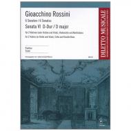 Rossini, G. A.: Sonata Nr. 6 G-Dur – Partitur 
