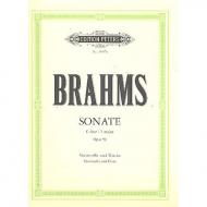 Brahms, J.: Violoncellosonate Nr. 2 Op. 99 F-Dur (Klengel) 
