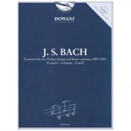 Bach, J. S.: Doppelkonzert BWV 1043 d-Moll (+CD) 