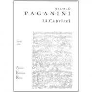 Paganini, N.: 24 Capricen für Viola solo 