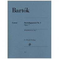 Bartók, B.: Streichquartett Nr. 1 Op. 7 