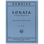 Romberg, B. H.: Sonate G-Dur Op. 43 Nr. 3 