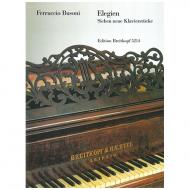 Busoni, F.: Elegien. Sieben Klavierstücke Busoni-Verz. 249, 252 