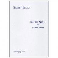 Bloch, E.: Suite Nr. 1 